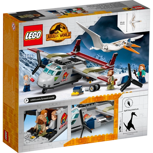 Kép 10/10 - LEGO® Jurassic World - Quetzalcoatlus: repülőgé