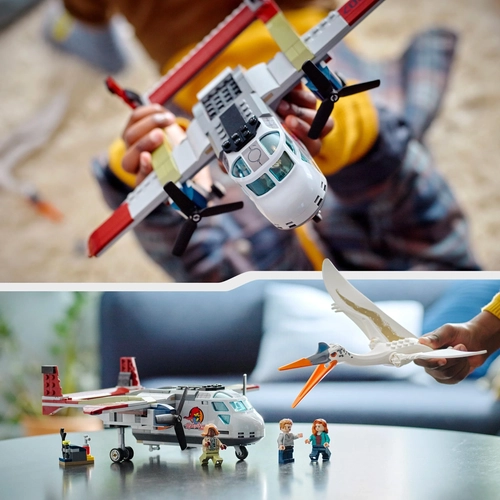 Kép 4/10 - LEGO® Jurassic World - Quetzalcoatlus: repülőgé