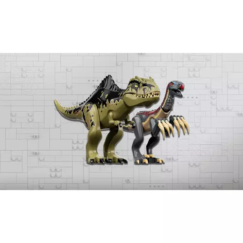 Kép 8/10 - LEGO® Jurassic World - Giganotosaurus és therizinosaurus támadás
