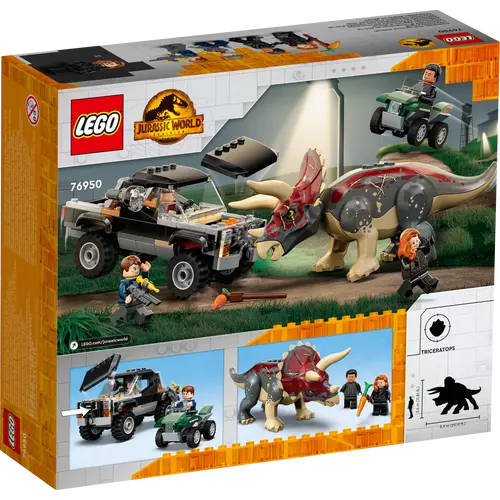 Kép 10/10 - LEGO® Jurassic World - Triceratops támadása a teherautó ellen