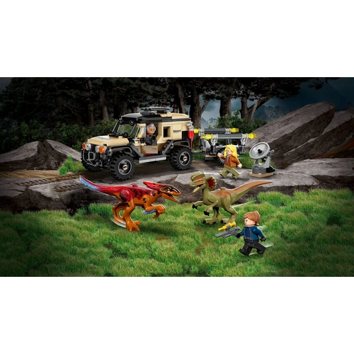 Kép 7/10 - LEGO® Jurassic World - Pyroraptor és Dilophosaurus szállítás