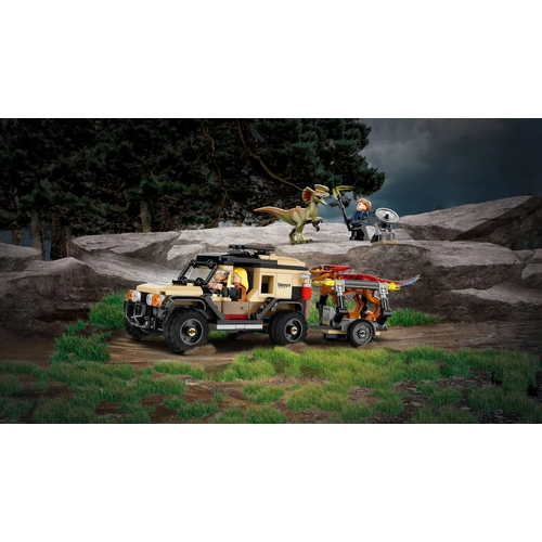 Kép 8/10 - LEGO® Jurassic World - Pyroraptor és Dilophosaurus szállítás