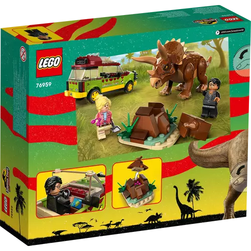 Kép 11/11 - LEGO® Jurassic World - Triceratops kutatás