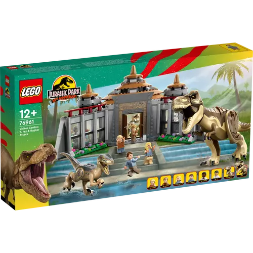 Kép 10/11 - LEGO® Jurassic World - Látogatóközpont: T Rex és raptortámadás