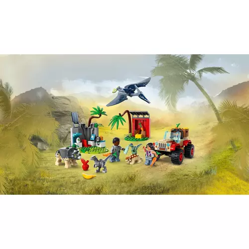 Kép 6/9 - LEGO® Jurassic World - Kis dínók mentőközpont