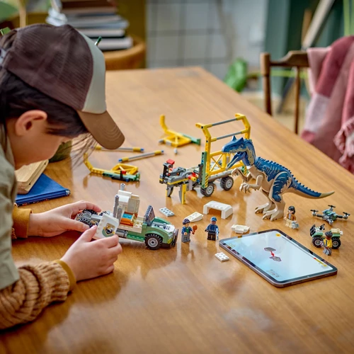 Kép 6/8 - LEGO® - Jurassic World Dinóküldetések: allosaurust szállító 