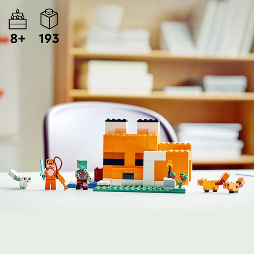 Kép 2/10 - LEGO® Minecraft® - A rókaházikó