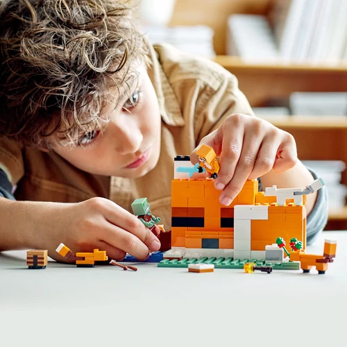 Kép 3/10 - LEGO® Minecraft® - A rókaházikó
