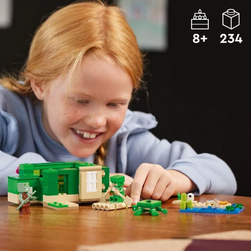 Kép 2/10 - LEGO® Minecraft® - A tengerparti teknősház