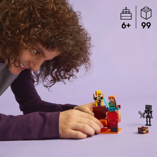 Kép 2/9 - LEGO® Minecraft® - Csata az alvilági lávatónál