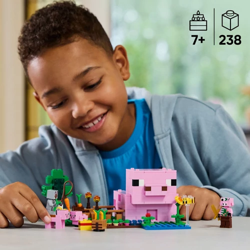 Kép 2/9 - LEGO® Minecraft® - A kismalac háza