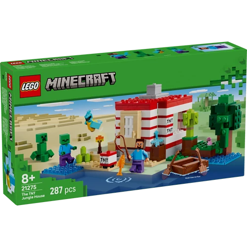 Kép 2/9 - LEGO® Minecraft® - Dinamitház a dzsungelben