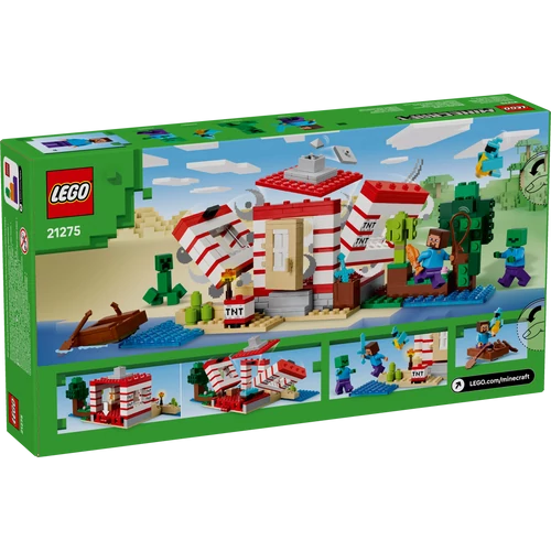 Kép 3/9 - LEGO® Minecraft® - Dinamitház a dzsungelben