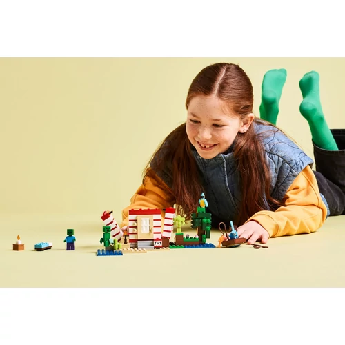 Kép 6/9 - LEGO® Minecraft® - Dinamitház a dzsungelben