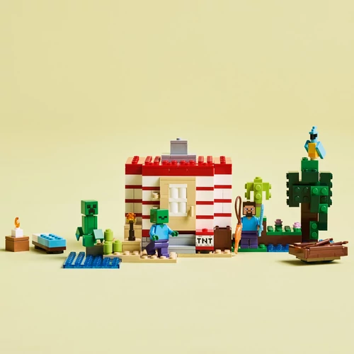 Kép 7/9 - LEGO® Minecraft® - Dinamitház a dzsungelben