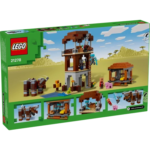 Kép 3/9 - LEGO® Minecraft® - A Fosztogató őrtorony és a Romboló