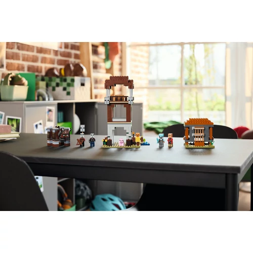 Kép 7/9 - LEGO® Minecraft® - A Fosztogató őrtorony és a Romboló