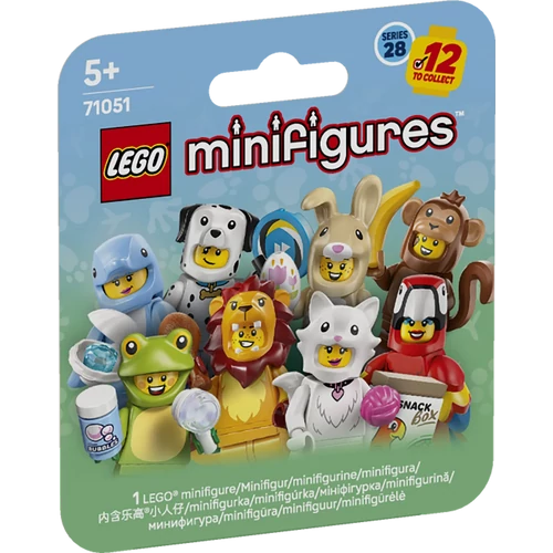 Kép 2/7 - LEGO® Minifigurák -  bolyhos macska jelmezt viselő minifigura