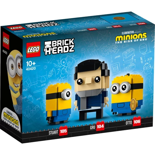 Kép 4/5 - LEGO® Brickheadz™ - Stuart, Gru, Otto