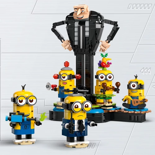 Kép 6/8 - LEGO® Minions - Kocka Gru és minyonok