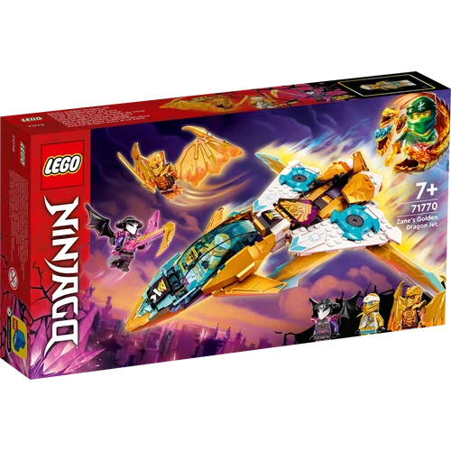 Kép 9/10 - LEGO® NINJAGO® - Zane aranysárkány repülője