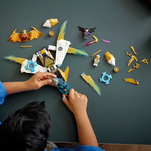 Kép 5/10 - LEGO® NINJAGO® - Zane aranysárkány repülője