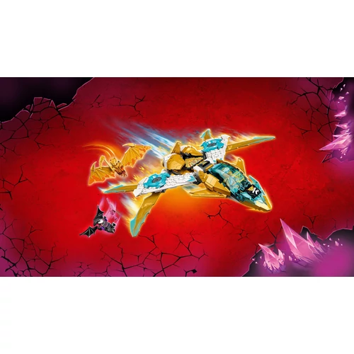 Kép 8/10 - LEGO® NINJAGO® - Zane aranysárkány repülője