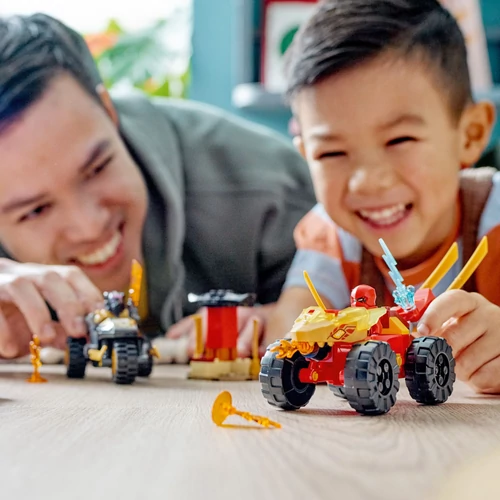 Kép 3/11 - LEGO® NINJAGO® - Kai és Ras autós és motoros csatája