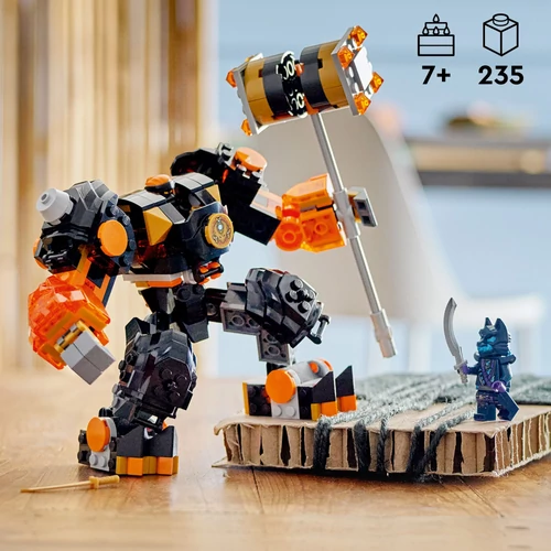 Kép 2/10 - LEGO® NINJAGO® - Cole elemi földrobotja