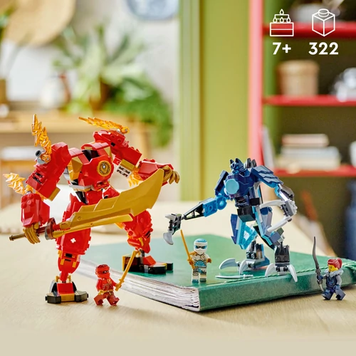 Kép 2/10 - LEGO® NINJAGO® - Kai elemi tűzrobotja