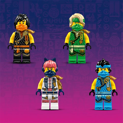 Kép 6/8 - LEGO® Ninjago® - A nindzsacsapat kombinálható járműve