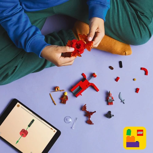 Kép 3/9 - LEGO® Ninjago - Kai sárkány Spinjitzu pörgettyűje