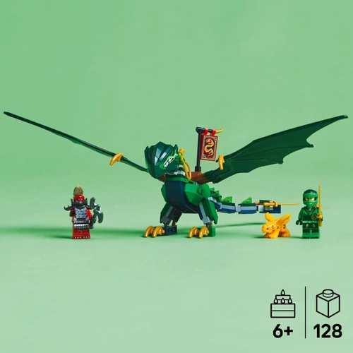 Kép 2/8 - LEGO® Ninjago - Lloyd zöld, erdei sárkánya