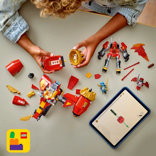 Kép 2/7 - LEGO® Ninjago - Kai viharjáró robotja