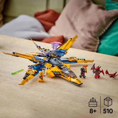 Kép 2/8 - LEGO® Ninjago - Ras és Arin szuper viharrepülője