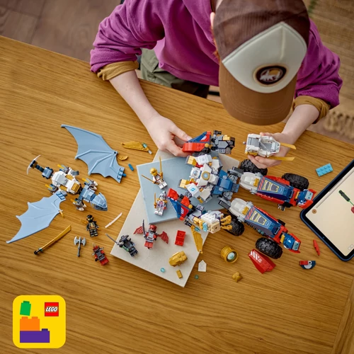 Kép 3/8 - LEGO® Ninjago - Zane kombinálható ultra robotja