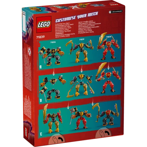 Kép 3/8 - LEGO® NINJAGO® - Arin Spinjitzu harci robotja