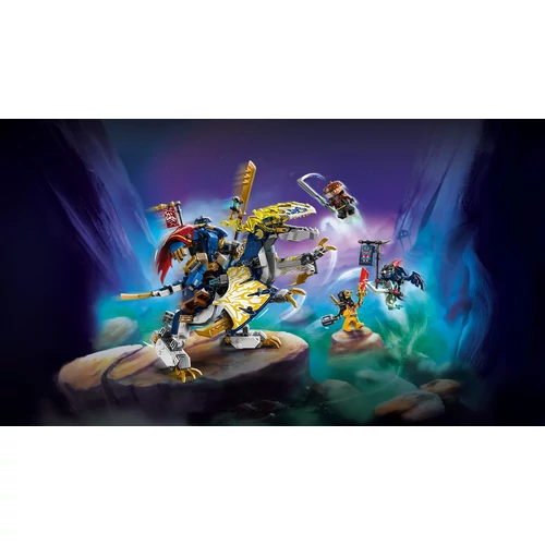 Kép 8/9 - LEGO® NINJAGO® - Rouge sárkánylovas robotja