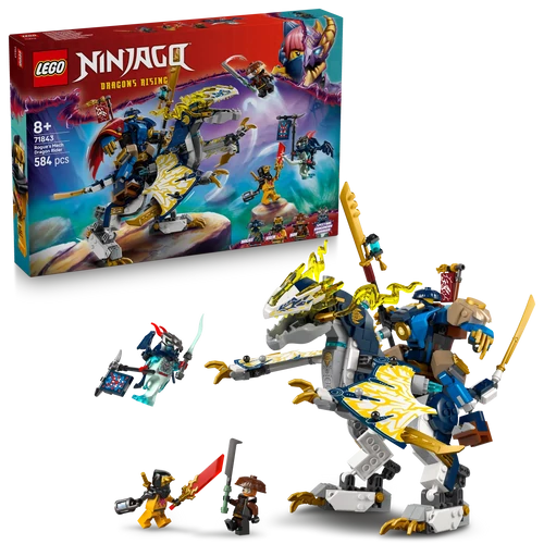 Kép 4/9 - LEGO® NINJAGO® - Rouge sárkánylovas robotja