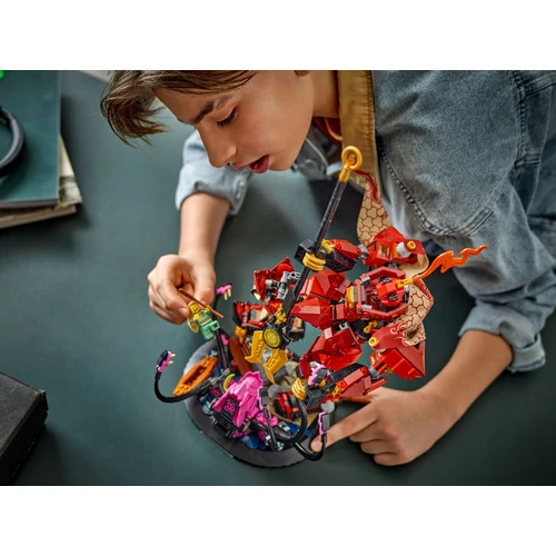 Kép 6/9 - LEGO® NINJAGO® - Tűzlovag harci robot