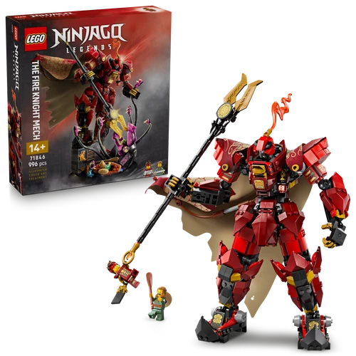 Kép 4/9 - LEGO® NINJAGO® - Tűzlovag harci robot