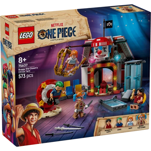 Kép 2/9 - LEGO® - ONE PIECE Buggy, a bohóc cirkuszi sátra