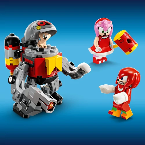 Kép 6/9 - LEGO® - Sonic the Hedgehog™ Knuckles és a Master Emerald szentély