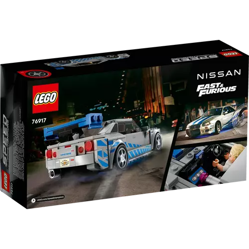 Kép 11/11 - LEGO® Speed Champions - 2 Fast 2 Furious Nissan Skyline GT R (R34)