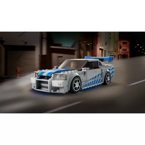 Kép 7/11 - LEGO® Speed Champions - 2 Fast 2 Furious Nissan Skyline GT R (R34)