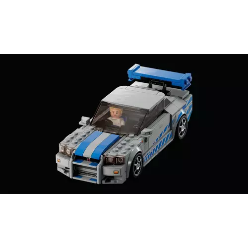 Kép 8/11 - LEGO® Speed Champions - 2 Fast 2 Furious Nissan Skyline GT R (R34)