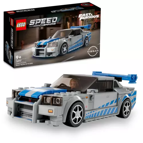 Kép 9/11 - LEGO® Speed Champions - 2 Fast 2 Furious Nissan Skyline GT R (R34)