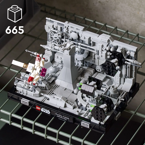 Kép 2/10 - LEGO® Star Wars™ - Halálcsillag™ árokfutam dioráma