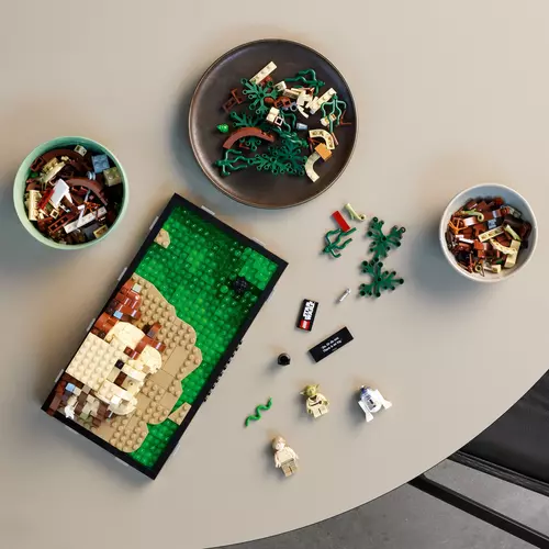Kép 5/10 - LEGO® Star Wars™ - Jedi™ kiképzés a Dagobah™ bolygón dioráma