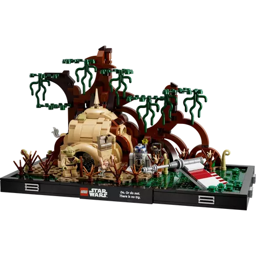 LEGO® Star Wars™ - Jedi™ kiképzés a Dagobah™ bolygón dioráma